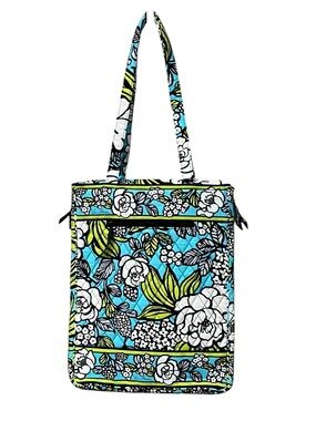 Vera Bradley Laptop/Tablet Tote Shoulder Travel Bag Island Blooms *Retired*